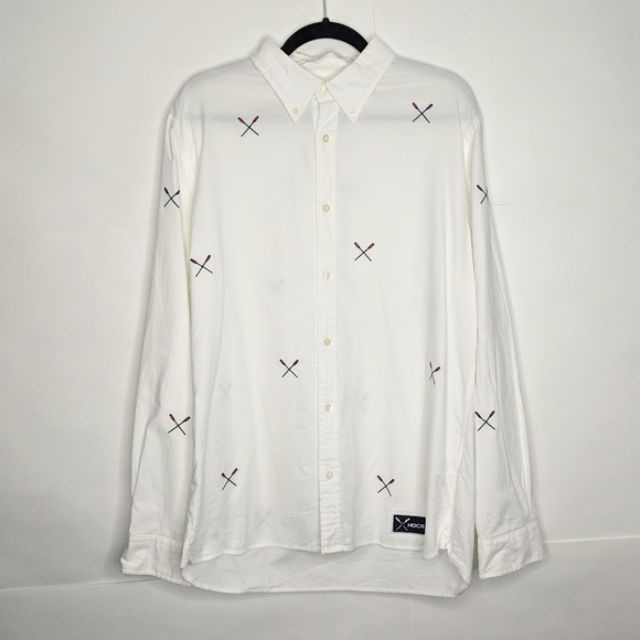 Brooks Brothers Other - Brooks Brothers HOCR Paddle Embroidered Men's XL